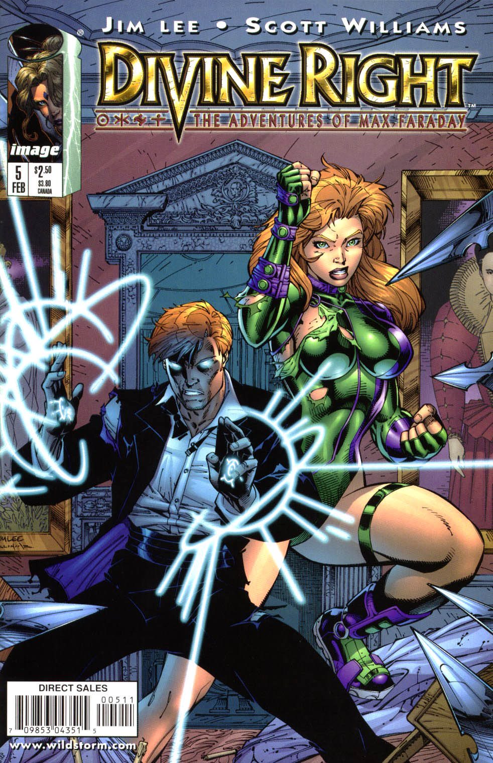 Divine Right (vol.1) - Image Comics/Wildstorm Productions (2 - Oct 1997) comic book collectible [Barcode 709853043515] - Main Image 3