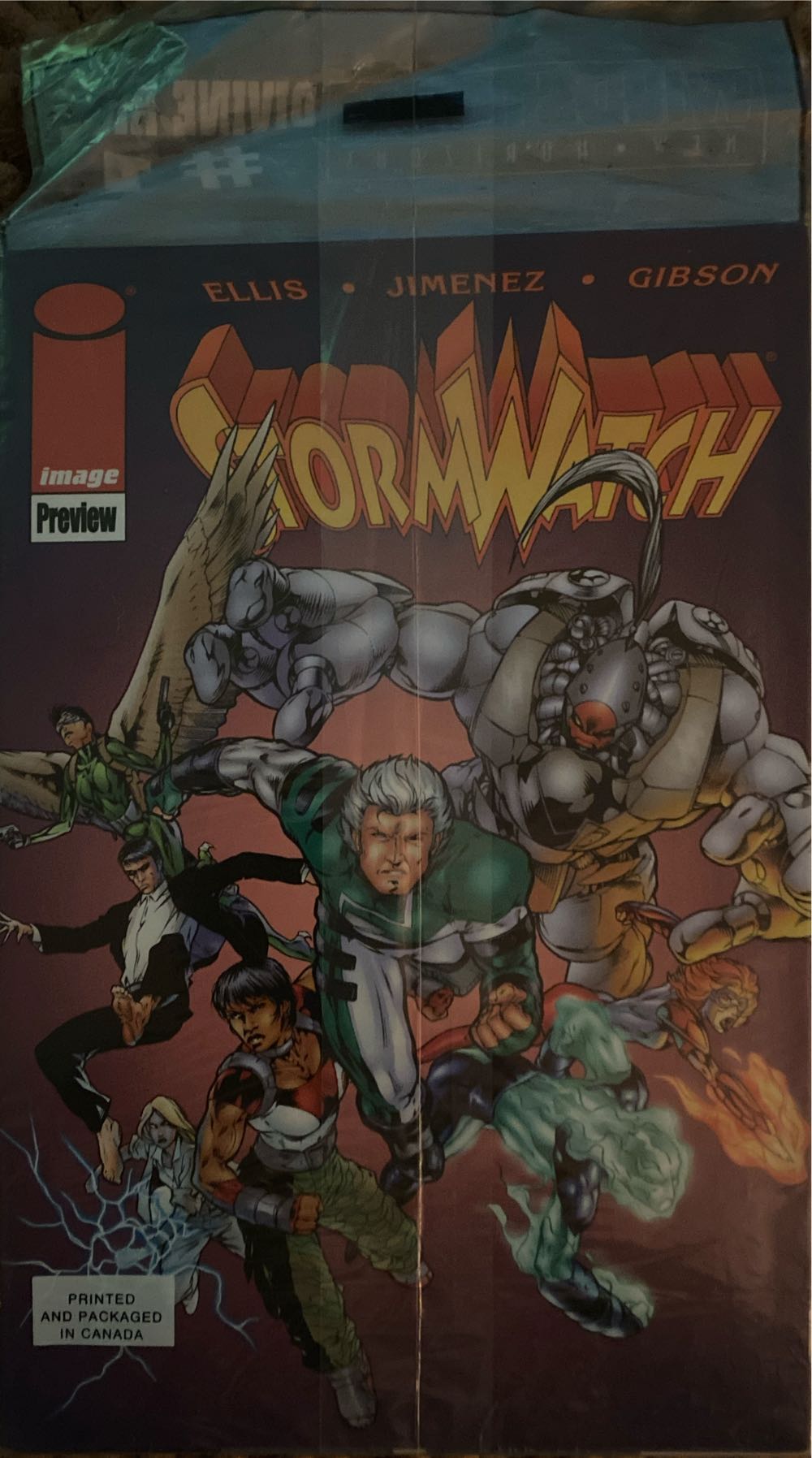 Divine Right - Wildstorm/Image (1 - Sep 1997) comic book collectible [Barcode 709853043508] - Main Image 2