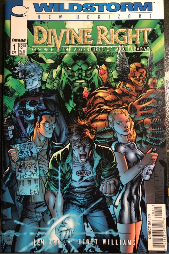 Divine Right - Image (1 - Sep 1997) comic book collectible [Barcode 709853043515] - Main Image 1