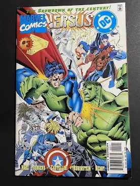 DC Versus Marvel  #3     $$$$ - DC/Marvel (3 - Apr 1996) comic book collectible [Barcode 071486034636] - Main Image 3