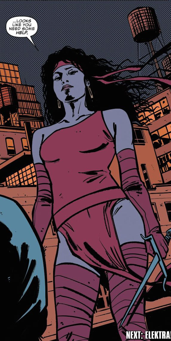 Elektra (1996) - Marvel Comics (6 - Apr 1997) comic book collectible [Barcode 759606043606] - Main Image 4