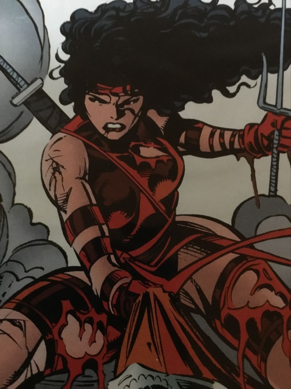 Elektra (1996) - Marvel Comics (7 - May 1997) comic book collectible [Barcode 759606043606] - Main Image 2