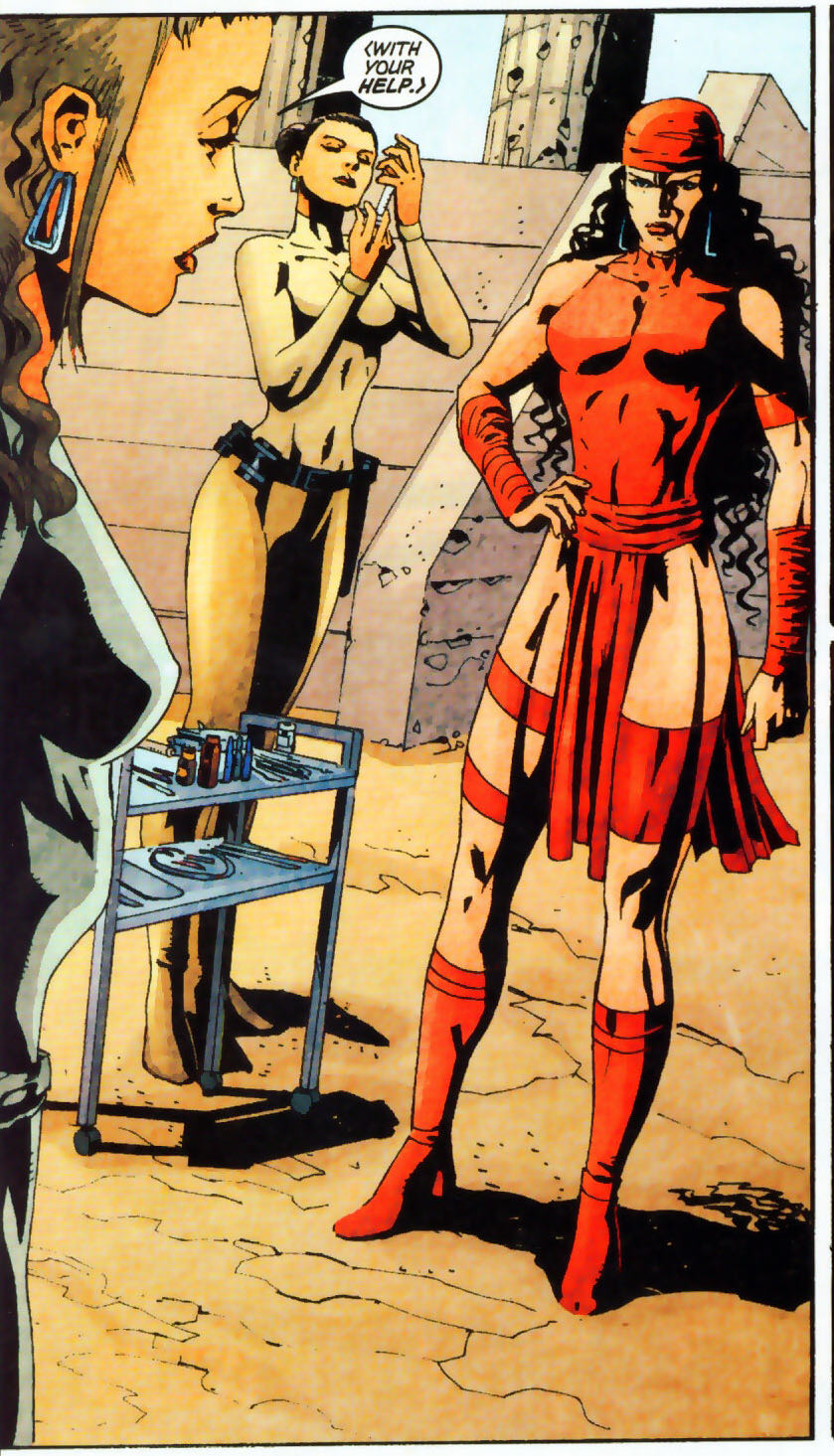 Elektra (1996) - Marvel Comics (9 - Aug 1997) comic book collectible [Barcode 759606043606] - Main Image 3