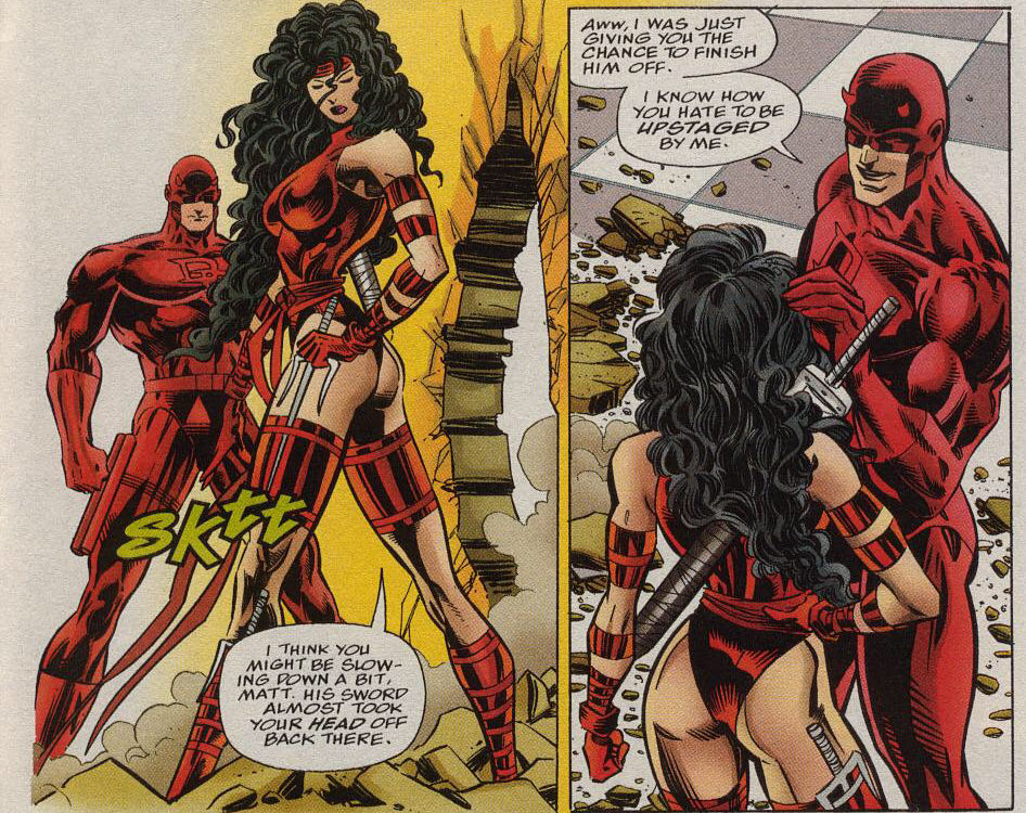 Elektra (1996) #12 - Marvel Comics (12 - Nov 1997) comic book collectible [Barcode 759606043606] - Main Image 4