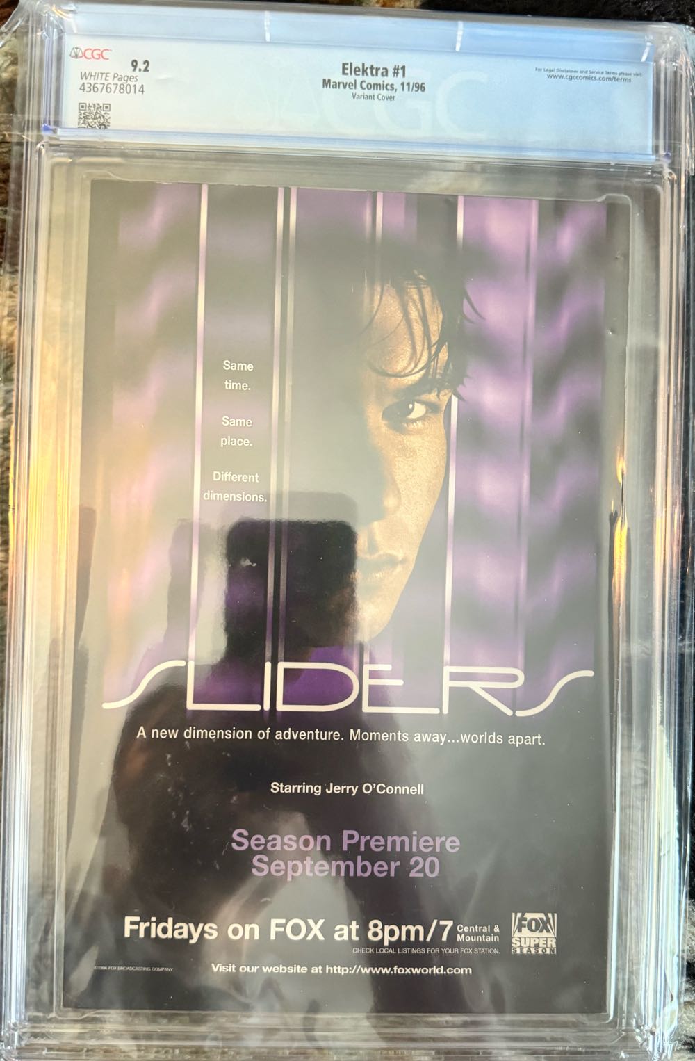 Elektra (1996) - Marvel Comics (1 - Nov 1996) comic book collectible [Barcode 759606043606] - Main Image 2