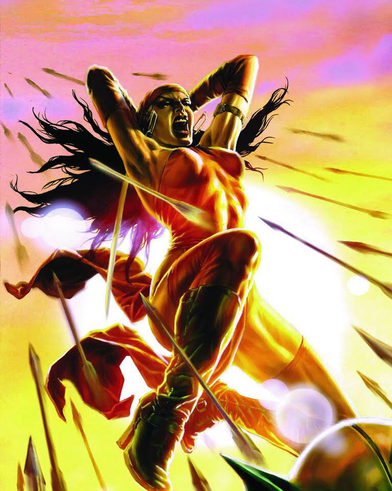 Elektra (1996) - Marvel Comics (4 - Feb 1997) comic book collectible [Barcode 759606043606] - Main Image 3