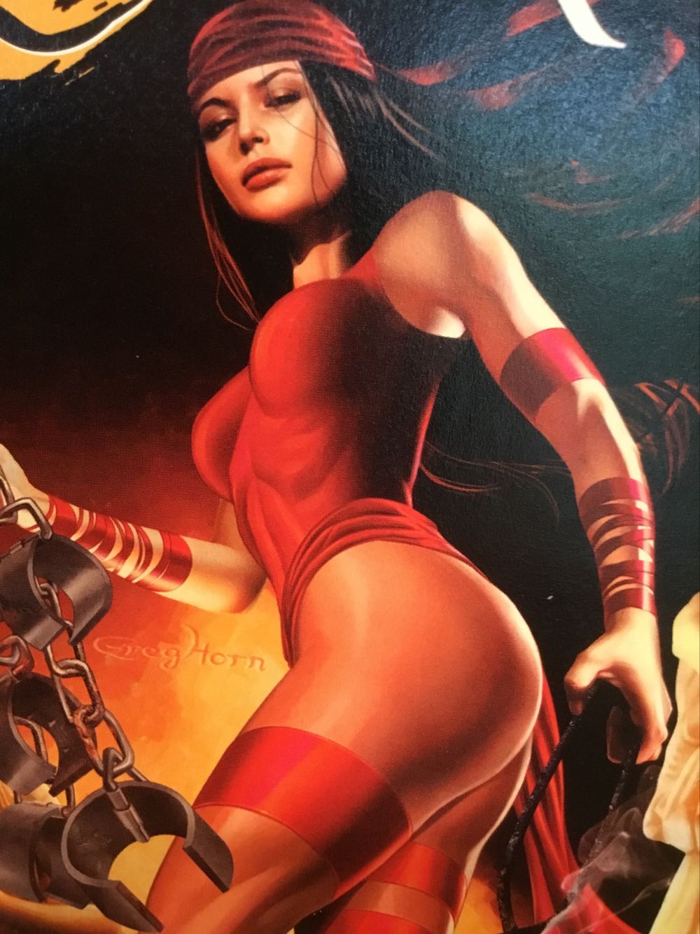 Elektra - Marvel Comics (9 - May 2002) comic book collectible [Barcode 759606067213] - Main Image 2