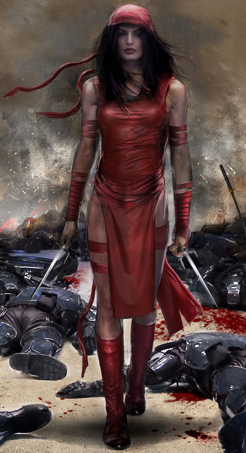 Elektra - Marvel Comics (12 - Aug 2002) comic book collectible [Barcode 759606067213] - Main Image 3