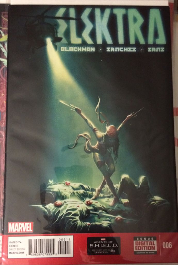 Elektra  (6) comic book collectible [Barcode 759606079995] - Main Image 1