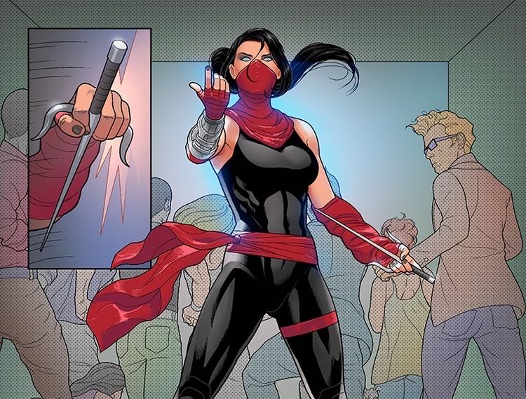 Elektra (2001) - Marvel Comics (1 - Sep 2001) comic book collectible [Barcode 75960605132800111] - Main Image 3