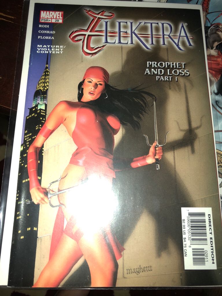 Elektra - Marvel Comics (29 - Jan 2004) comic book collectible [Barcode 759606067213] - Main Image 1