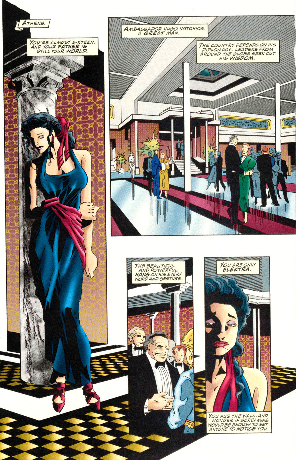 Elektra: Root Of Evil - Marvel Comics (1 - Mar 1995) comic book collectible [Barcode 759606030095] - Main Image 3