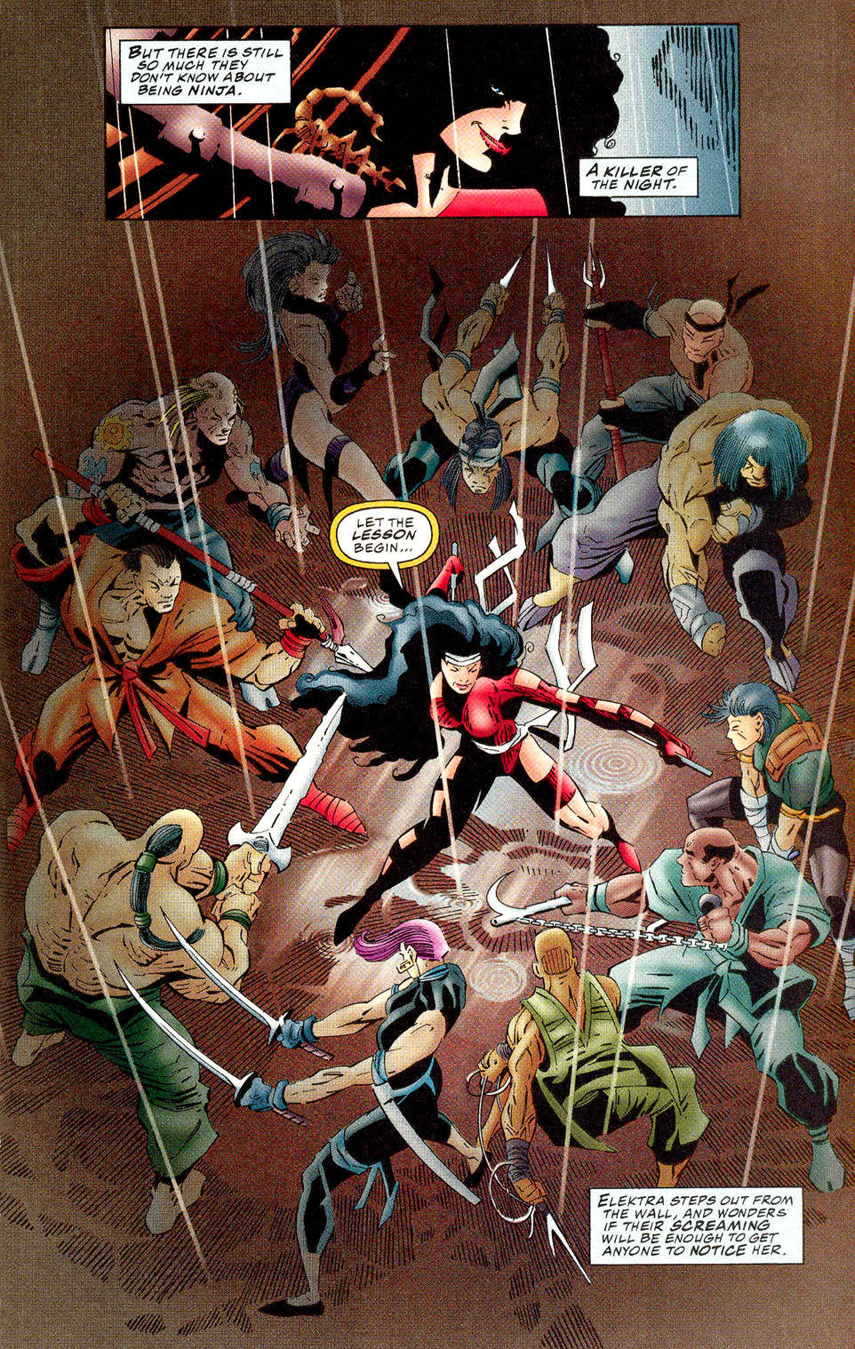 Elektra: Root Of Evil - Marvel Comics (1 - Mar 1995) comic book collectible [Barcode 759606030095] - Main Image 4