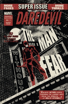 Daredevil Black and White  (1) comic book collectible [Barcode 759606073559] - Main Image 1