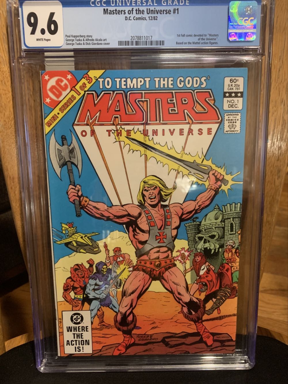 Masters of the Universe (DC) - DC Comics (1 - Dec 1982) comic book collectible [Barcode 709853436263] - Main Image 2