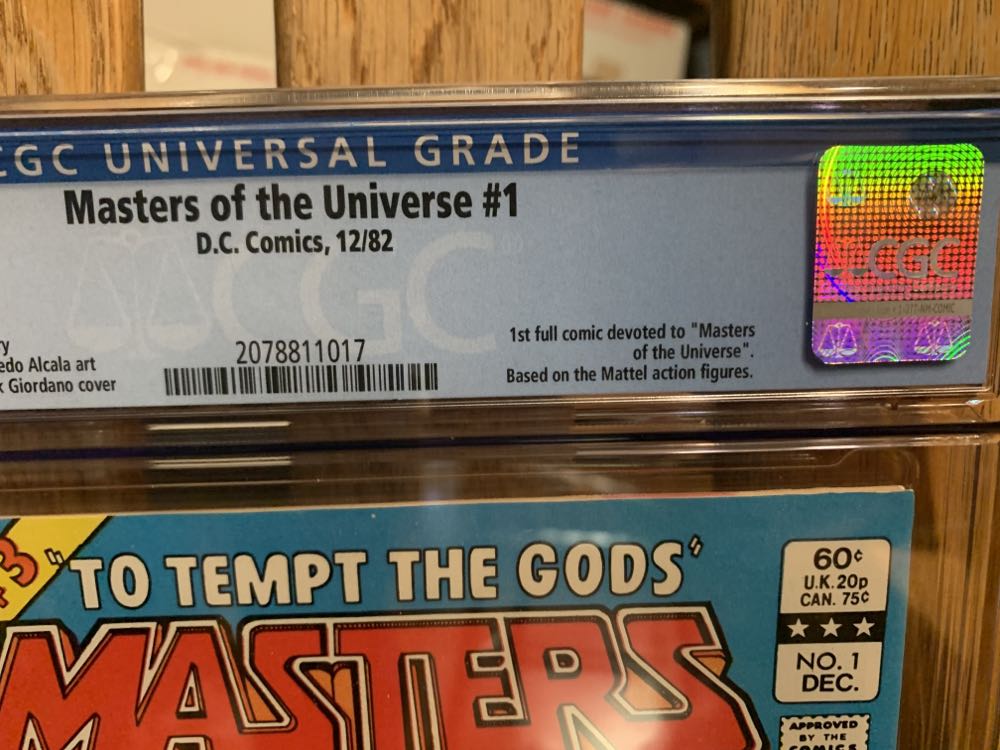 Masters of the Universe (DC) - DC Comics (1 - Dec 1982) comic book collectible [Barcode 709853436263] - Main Image 4
