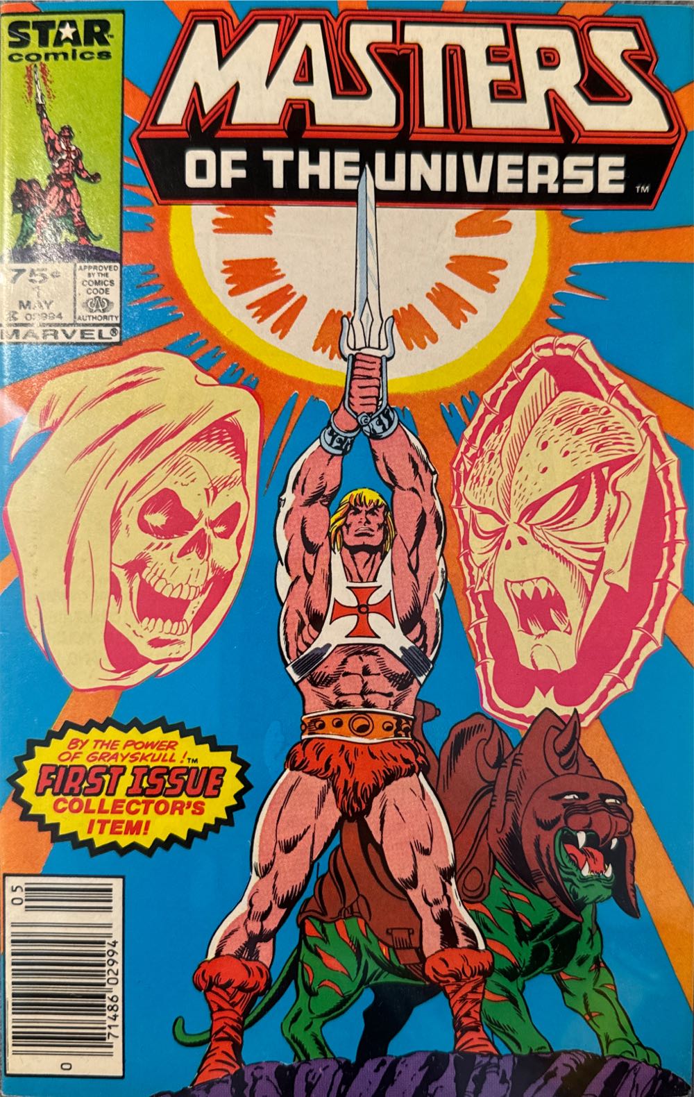 MOTU - Masters of the Universe - Star Comics / Marvel (1 - May 1986) comic book collectible [Barcode 071486029946] - Main Image 3