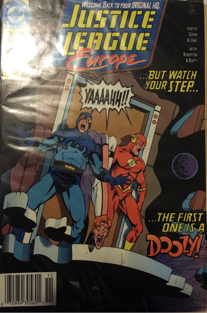 Justice League Europe - DC (32 - 11/1991) comic book collectible [Barcode 07098930560111] - Main Image 1