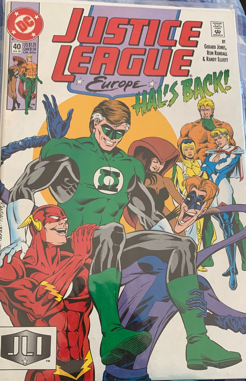 Justice League Europe - DC (40 - Jul 1992) comic book collectible - Main Image 2
