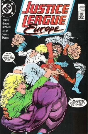 Justice League Europe - DC Comics (5 - Aug 1989) comic book collectible - Main Image 1