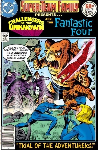 Challengers Of The Fantastic - Amalgam (1 - Jun 1997) comic book collectible [Barcode 759606044108] - Main Image 4