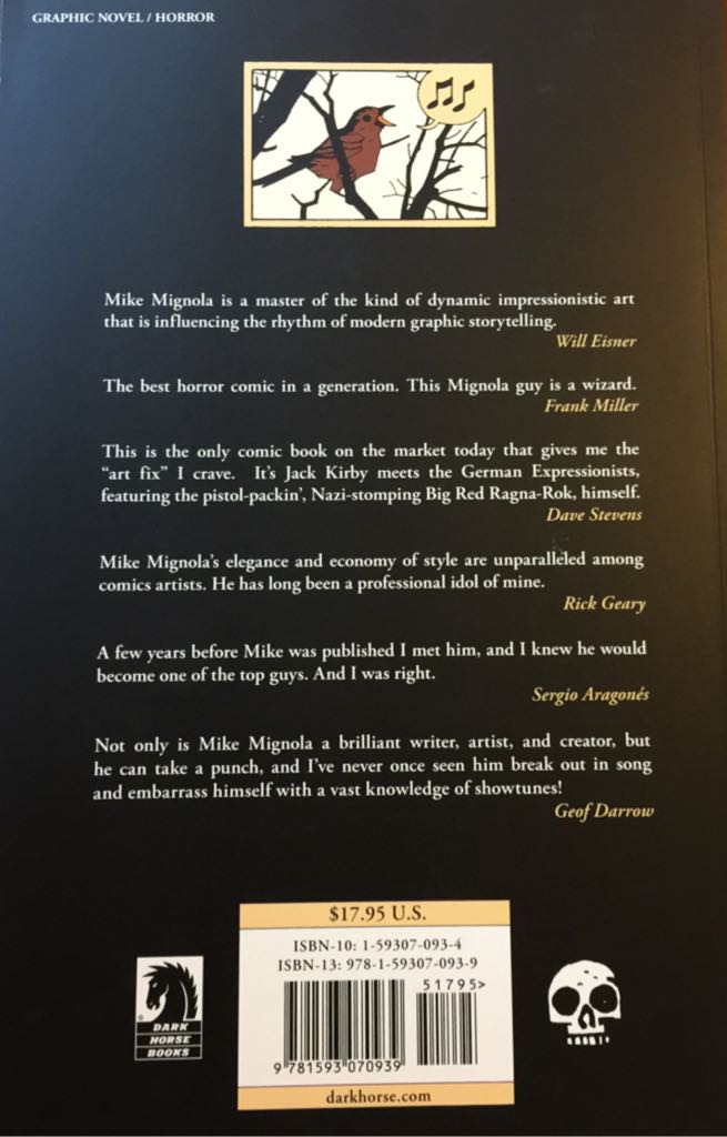 Hellboy - Dark Horse Books (4) comic book collectible [Barcode 9781593070939] - Main Image 2