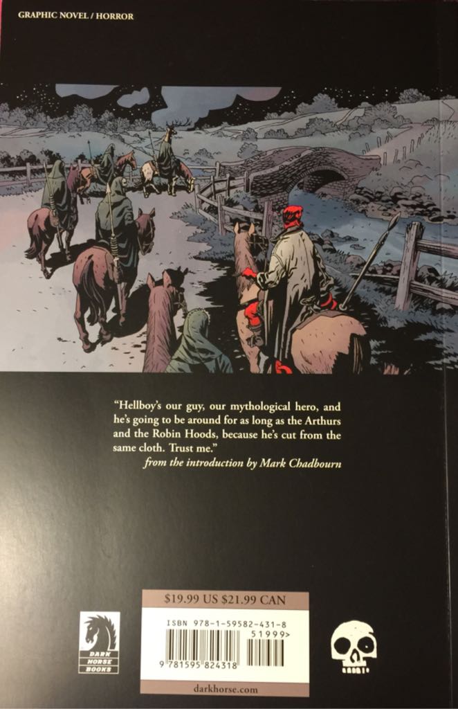 Hellboy vol 9: The Wild Hunt - Dark Horse Books (9) comic book collectible [Barcode 9781595824318] - Main Image 2