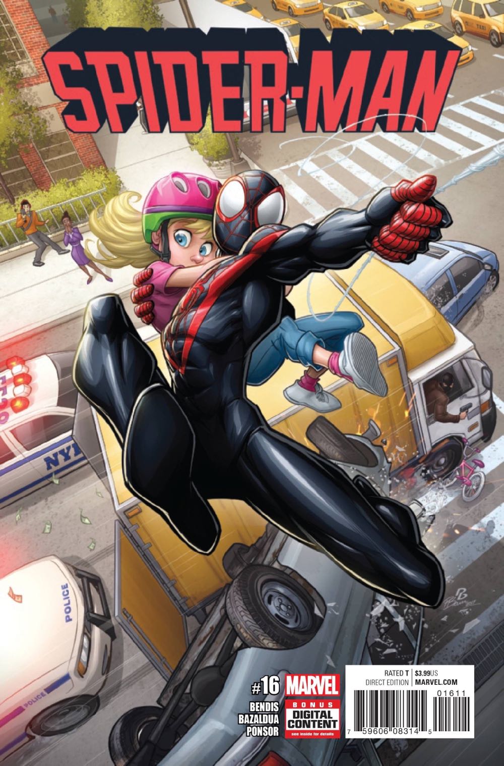 Ultimate Spider-Man (Vol. 1) - Marvel Comics (16 - Feb 2002) comic book collectible [Barcode 759606050314] - Main Image 3