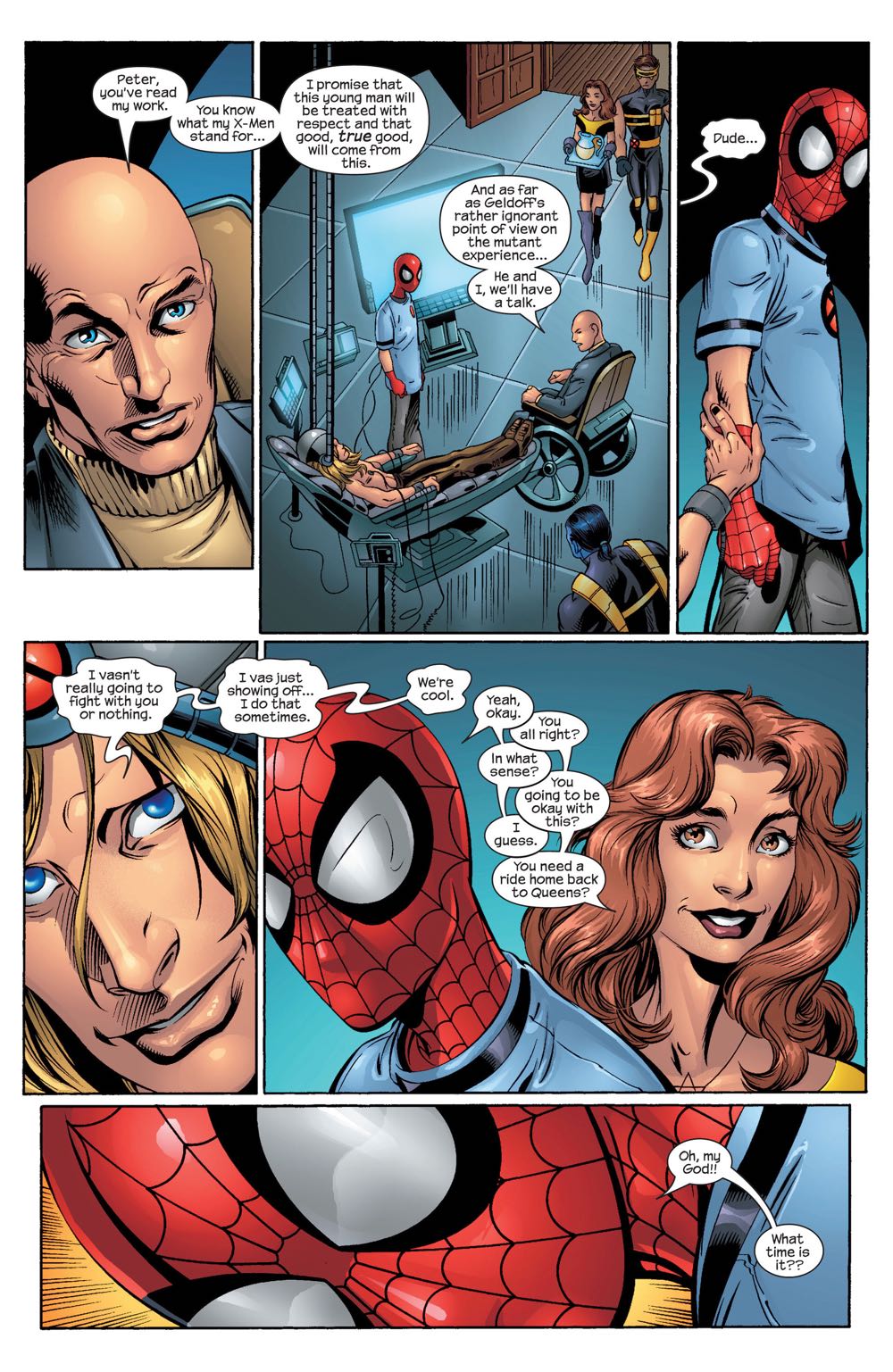 Ultimate Spider-Man - Marvel Comics (44 - Oct 2003) comic book collectible [Barcode 759606074969] - Main Image 3