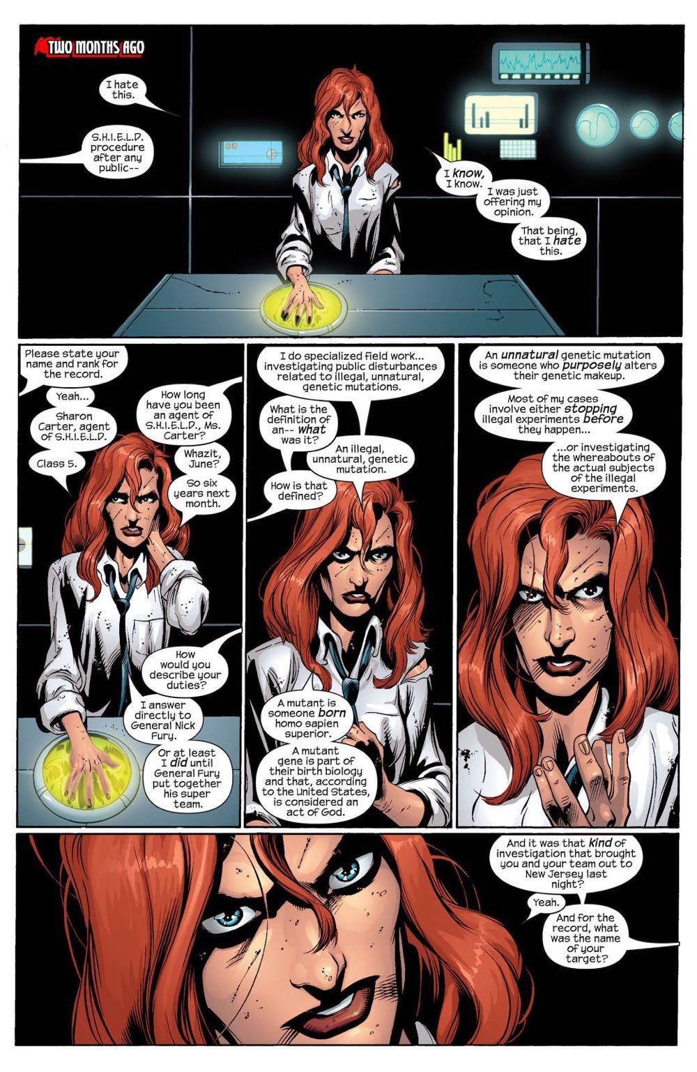 Ultimate Spider-Man - Marvel Comics (46 - 11/2003) comic book collectible [Barcode 759606074969] - Main Image 3