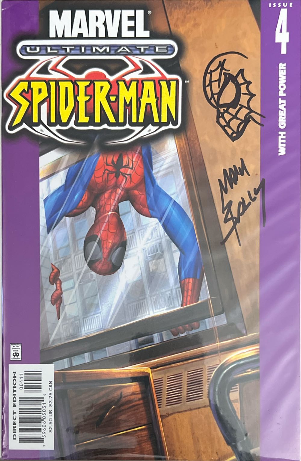 Ultimate Spider-Man - Marvel Comics (4 - 02/2001) comic book collectible [Barcode 75960605031400411] - Main Image 2
