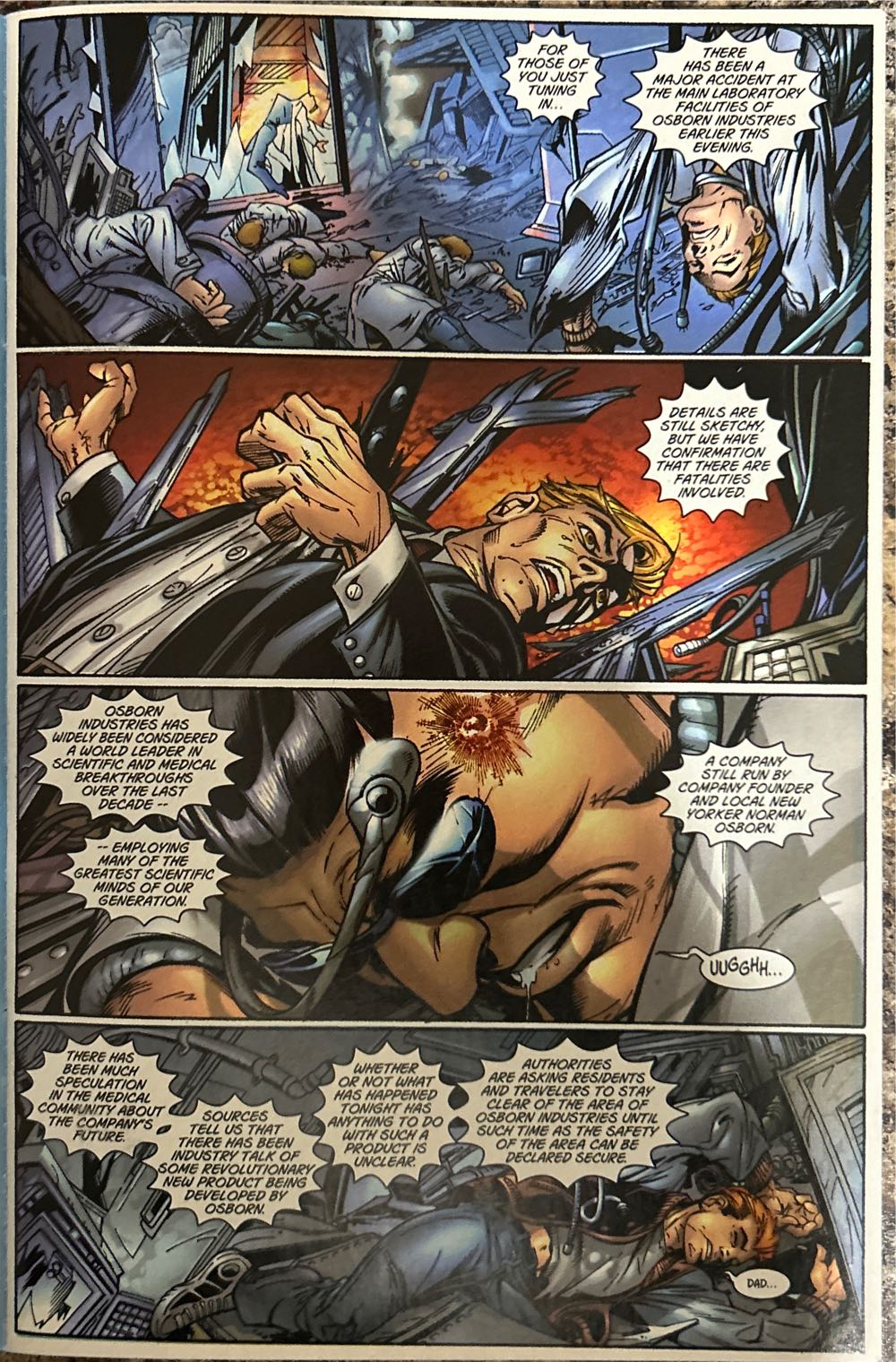 Ultimate Spider-Man - Marvel Comics (4 - 02/2001) comic book collectible [Barcode 75960605031400411] - Main Image 3