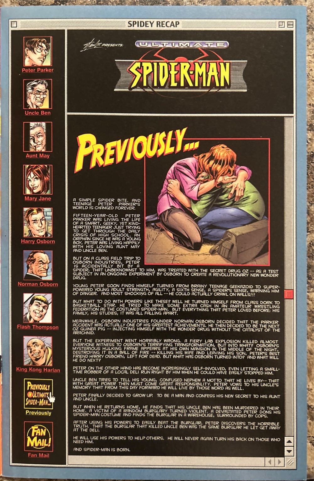 Ultimate Spider-Man - Marvel (6 - Apr 2001) comic book collectible [Barcode 75960605031400611] - Main Image 3