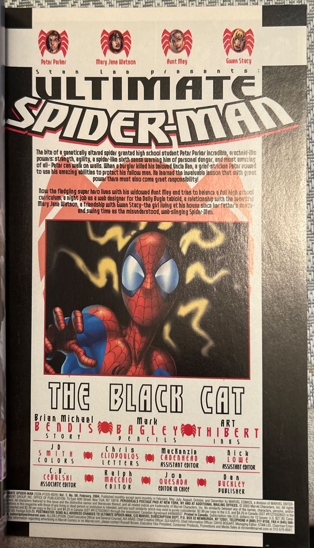 Ultimate Spider-Man (2000) - Marvel Comics (50 - Feb 2004) comic book collectible [Barcode 75960605031405011] - Main Image 3