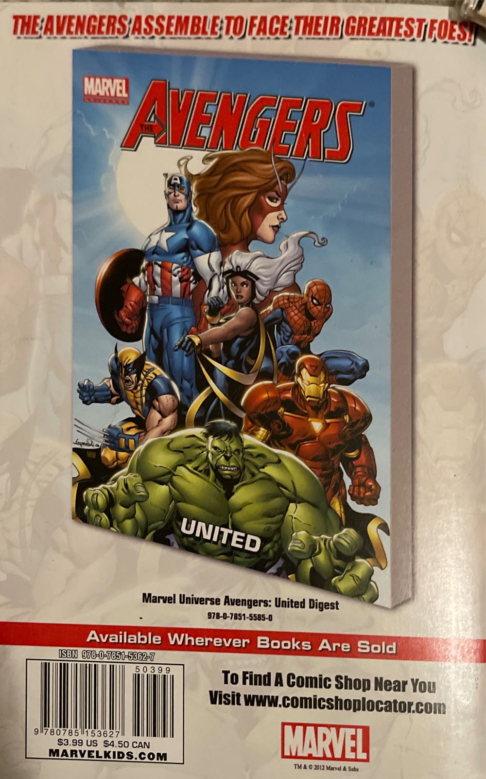 Ultimate Spider-Man - Marvel (2 - May 2012) comic book collectible [Barcode 978078515362750399] - Main Image 2