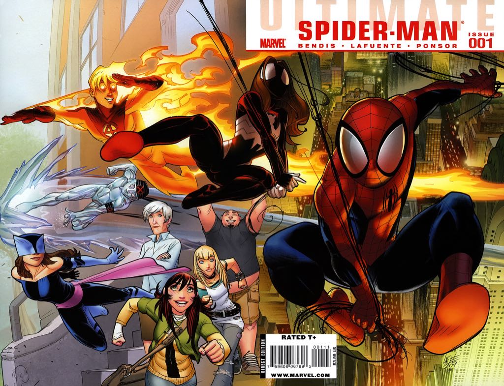 Ultimate Spider-Man - Marvel Comics (1 - Oct 2009) comic book collectible [Barcode 75960606789300111] - Main Image 2