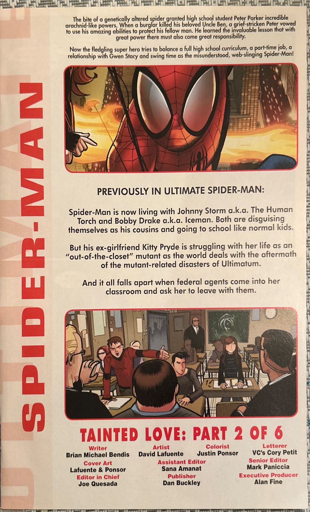 Ultimate Spider-Man - Marvel Comics (144 - Jul 2010) comic book collectible [Barcode 75960606789301011] - Main Image 3