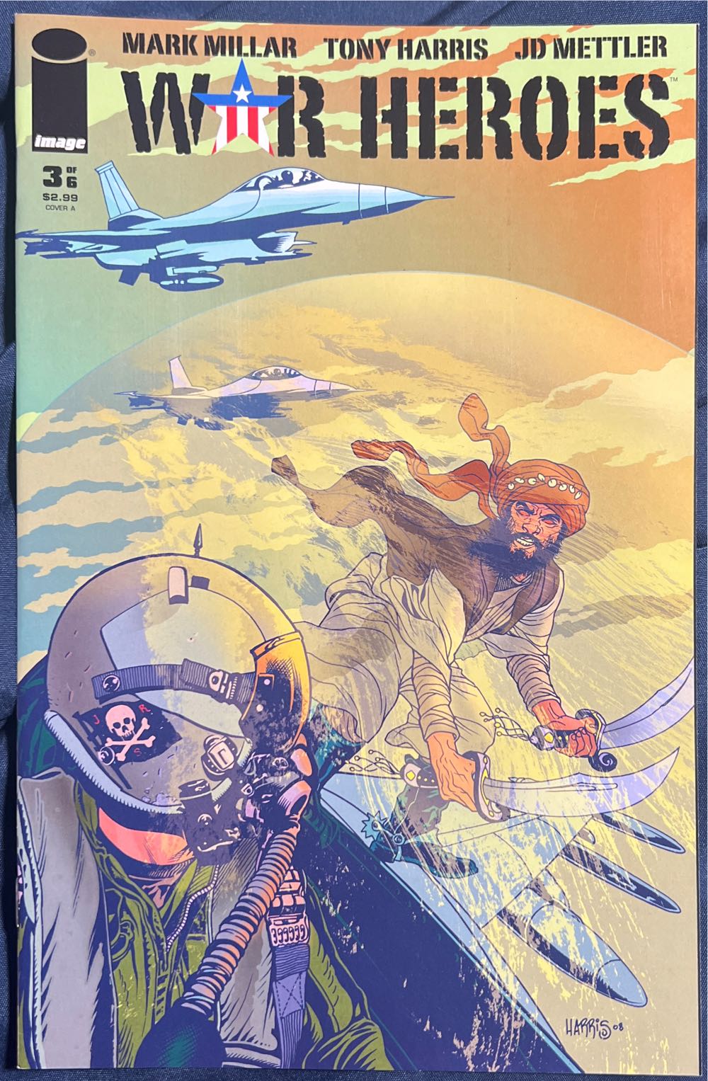 War Heroes - Image Comics (3 - Oct 2009) comic book collectible [Barcode 709853005957] - Main Image 2