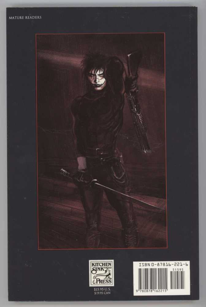 The Crow - Kitchen Sink Press (1) comic book collectible [Barcode 9780878162215] - Main Image 2