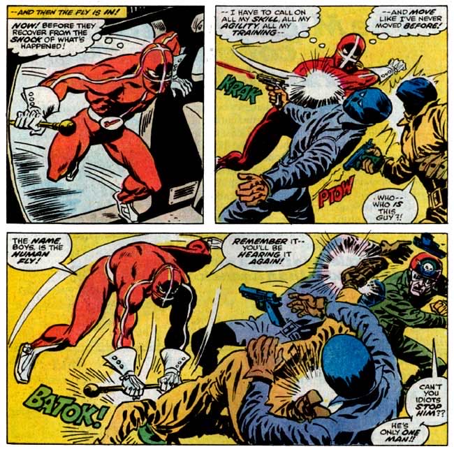 The Human Fly - Marvel (1 - Sep 1977) comic book collectible [Barcode 071486027508] - Main Image 3