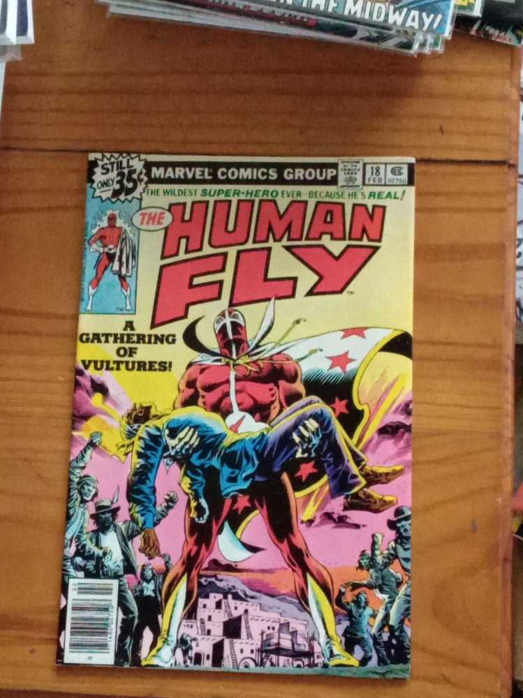 The Human Fly - Marvel Comic Group (18 - 02/1978) comic book collectible [Barcode 071486027508] - Main Image 2