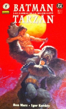 Batman Tarzan La Mujer Gato - Dark Horse Y Norma Editorial (60) comic book collectible [Barcode 9788484311539] - Main Image 1