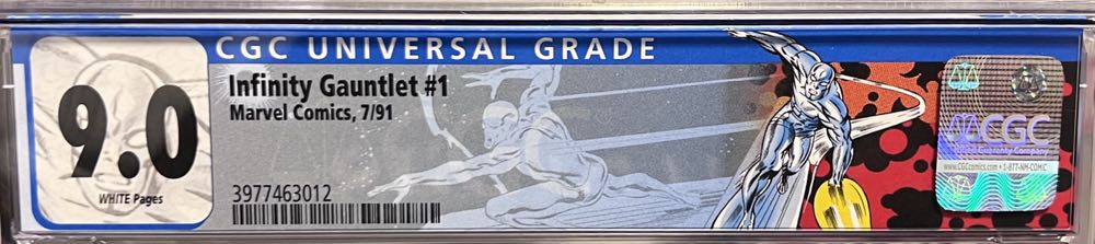 The Infinity Gauntlet #1 - Marvel (1 - Jul 1991) comic book collectible [Barcode 071486017691] - Main Image 3