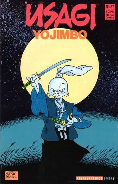 Usagi Yojimbo - Fantagraphics Books (37 - Feb 1993) comic book collectible [Barcode 761568176407] - Main Image 1