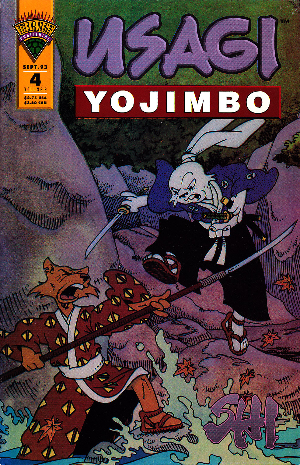 Usagi Yojimbo - Mirage Publishing (4 - Sep 1993) comic book collectible - Main Image 1