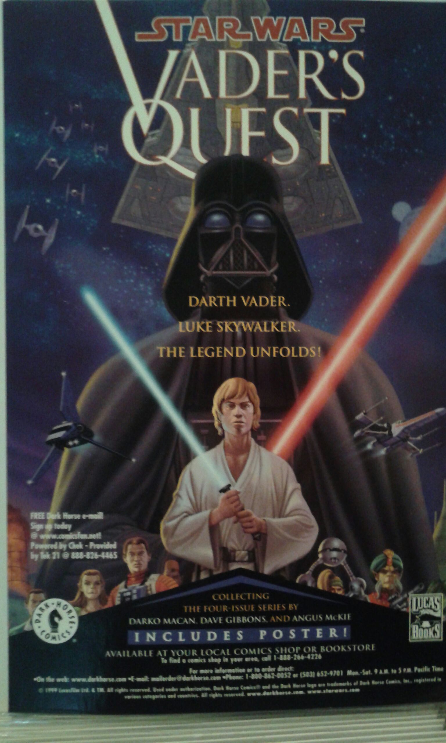 Star Wars Union - Dino Comics (3 - Jan 2000) comic book collectible [Barcode 761568984330] - Main Image 2