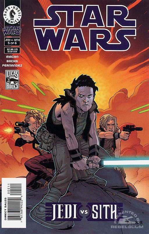 Star Wars: Jedi Vs Sith - Dark Horse Comics (5 - 08/2001) comic book collectible - Main Image 1
