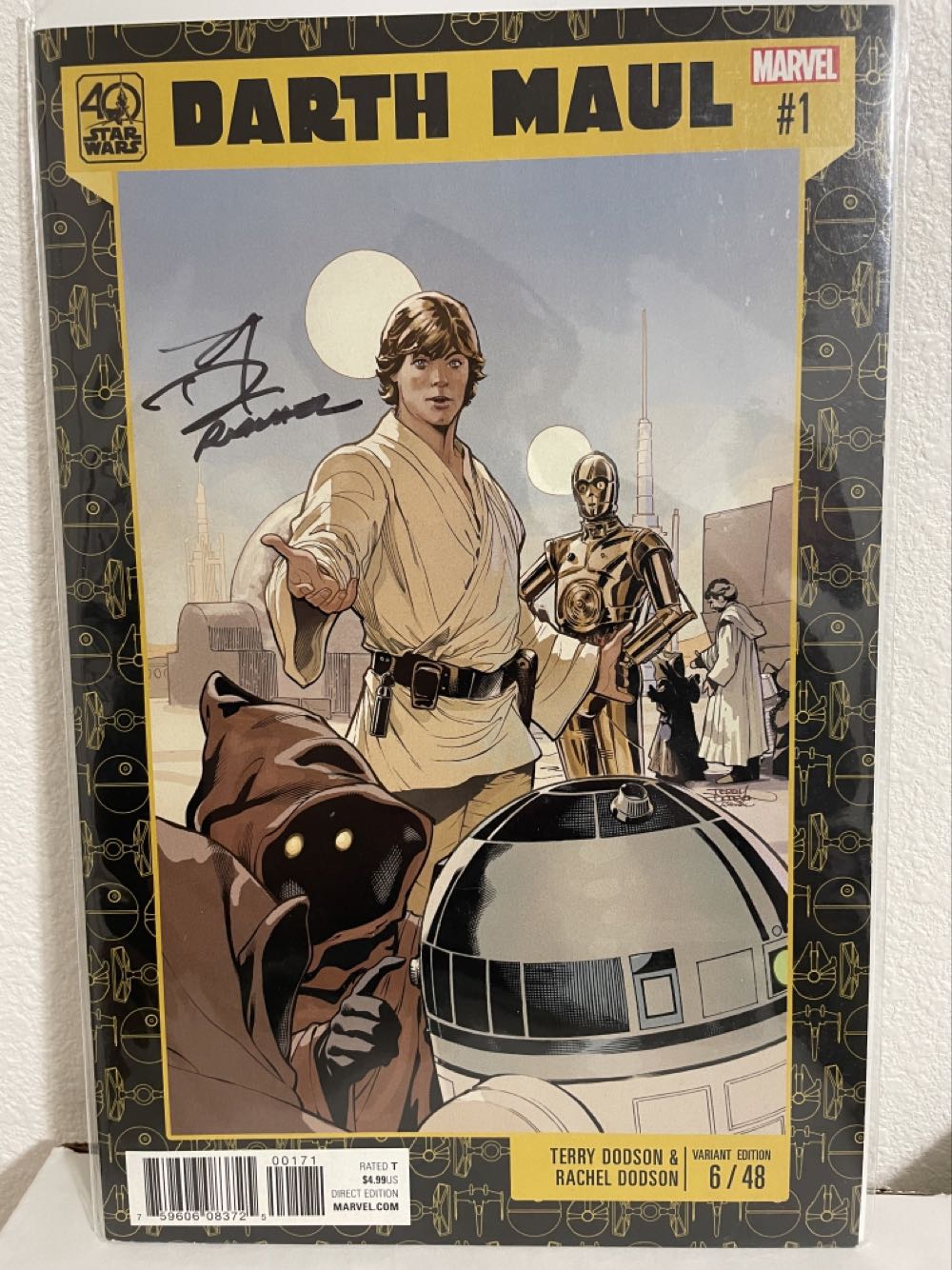 Darth Maul - Marvel (1 - 02/2017) comic book collectible [Barcode 75960608372500171] - Main Image 2