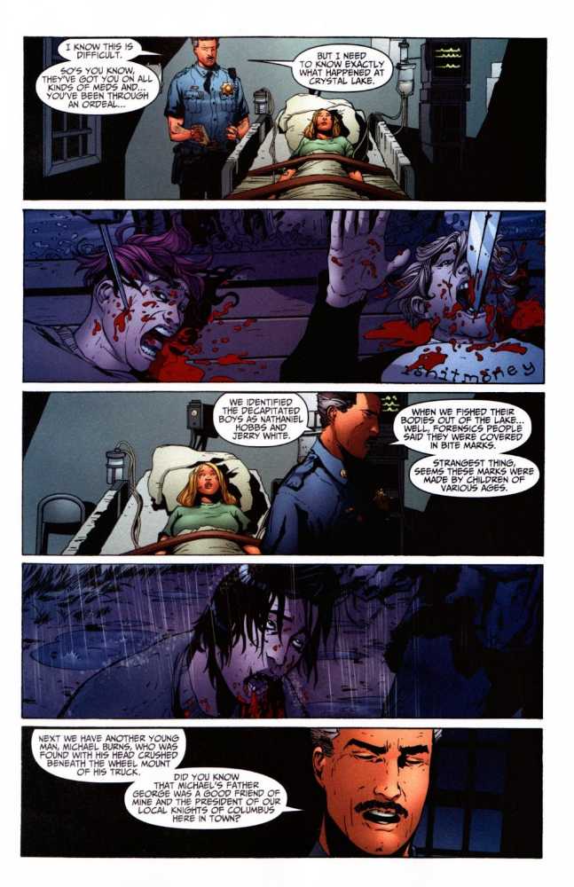 Friday The 13th - Windstorm (5 - Jun 2007) comic book collectible [Barcode 761941258409] - Main Image 2