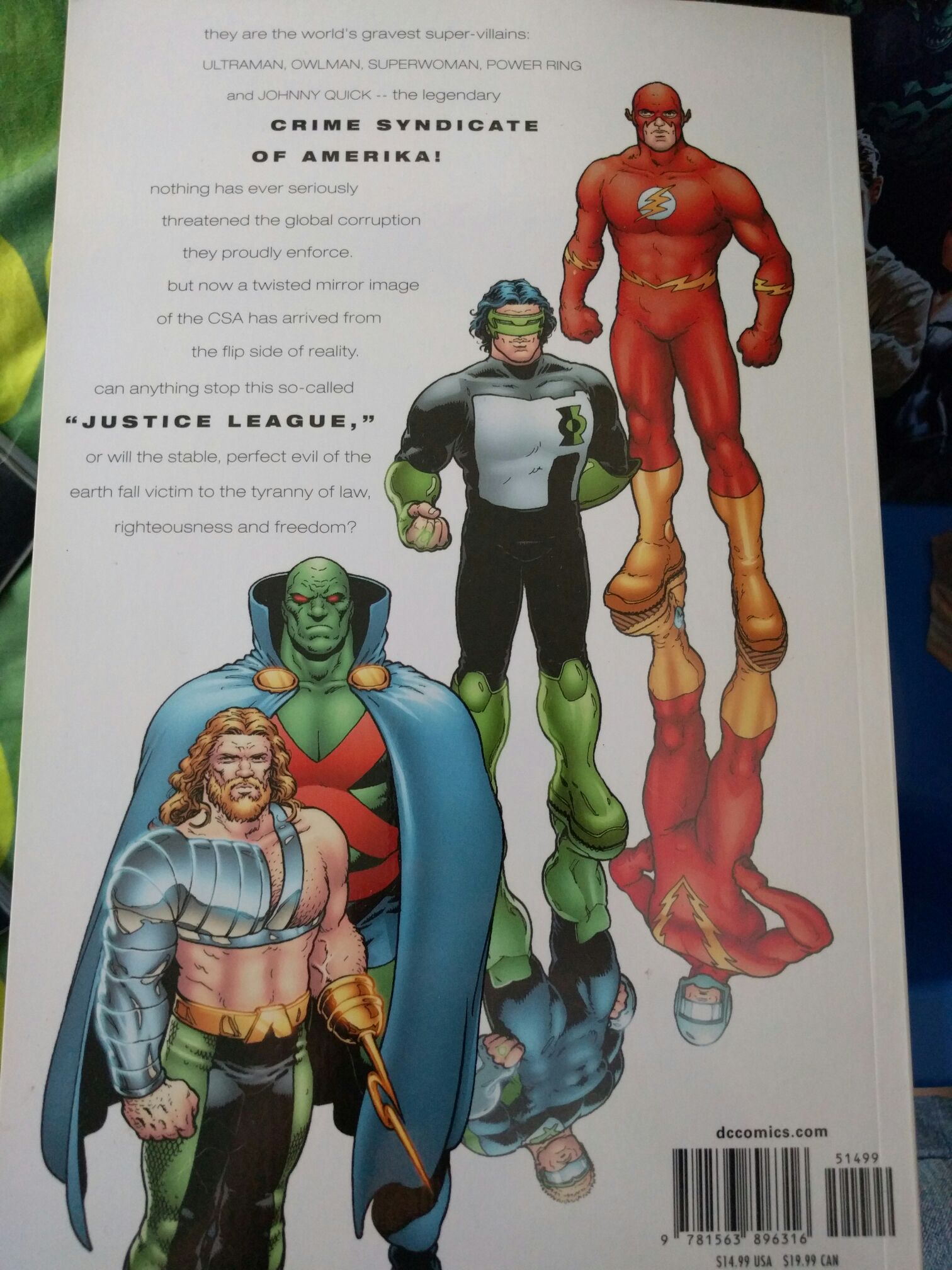 JLA: Earth 2  comic book collectible [Barcode 9781563896316] - Main Image 2